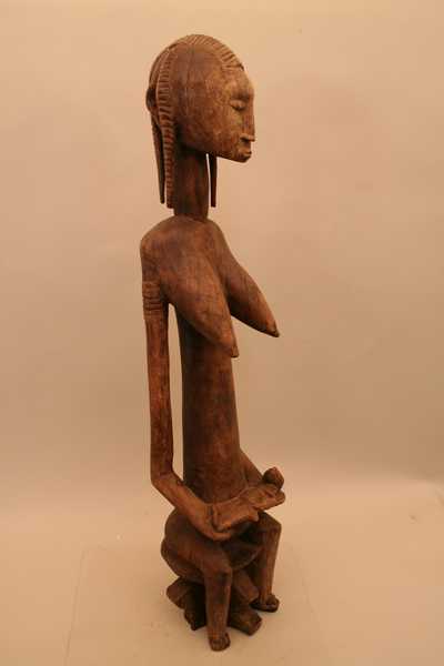 bambara (statue), d`afrique : Mali, statuette bambara (statue), masque ancien africain bambara (statue), art du Mali - Art Africain, collection privées Belgique. Statue africaine de la tribu des bambara (statue), provenant du Mali, 551/124.Vieille statue d